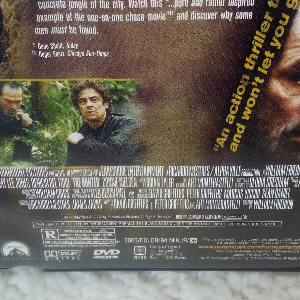 DVD - R - HUNTED - Picture 3 of 3